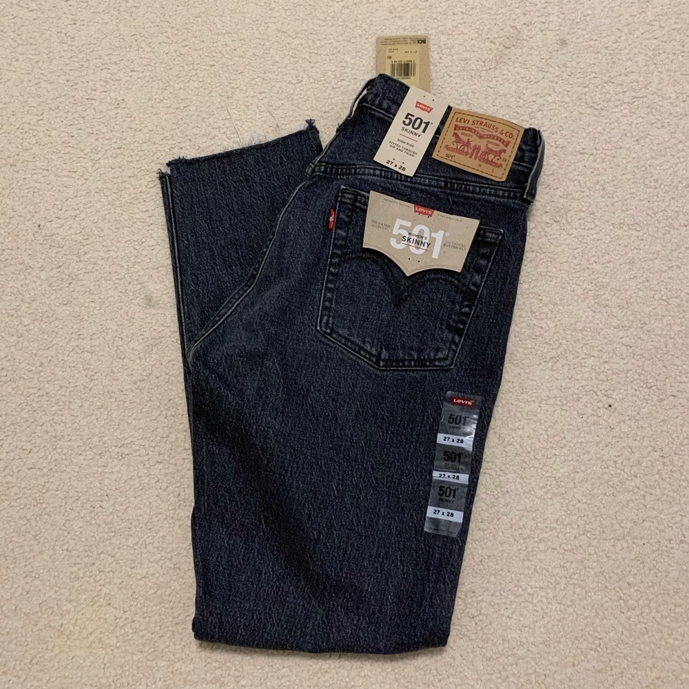 LEVI’S 501 Black Jeans